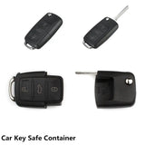 Hidden Compartment Car Key Case – Realistic Key Design Secret Stash Container