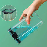 Clear Food Storage Container with Lid – Plastic Kitchen & Pantry Organizer Canister