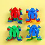 50PCS Jumping Frog Toys – Colorful Bounce Frogs for Kids, Stress Relief & Party Games