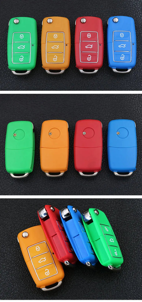 Hidden Compartment Car Key Case – Realistic Key Design Secret Stash Container