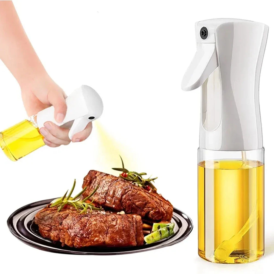 Oil Spray Bottle – 200ml / 300ml / 500ml Olive Oil Dispenser for Cooking, BBQ & Baking