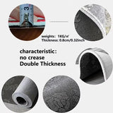 Funny Cartoon Character Floor Rug – Polyester Printed Carpet for Home & Décor