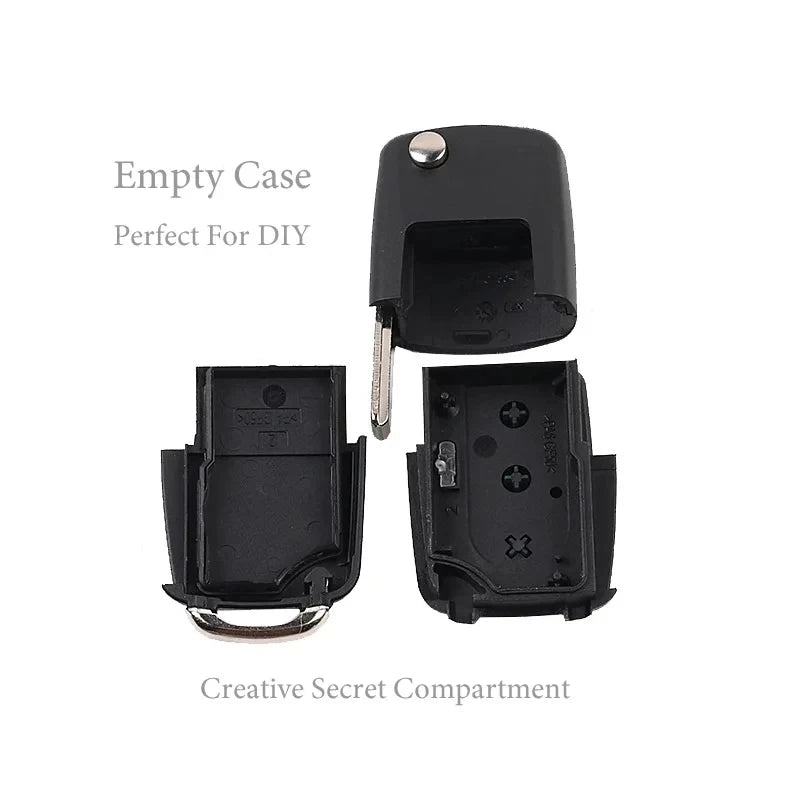 Hidden Compartment Car Key Case – Realistic Key Design Secret Stash Container