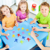 50PCS Jumping Frog Toys – Colorful Bounce Frogs for Kids, Stress Relief & Party Games