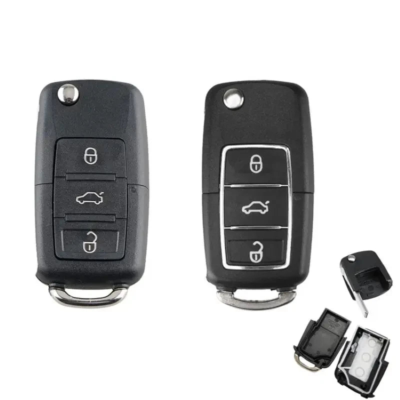 Hidden Compartment Car Key Case – Realistic Key Design Secret Stash Container