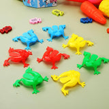 50PCS Jumping Frog Toys – Colorful Bounce Frogs for Kids, Stress Relief & Party Games