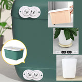 Self-Adhesive Universal Caster Wheels – 360° Swivel Mini Sticky Pulleys for Storage Boxes & Furniture (Set of 4)