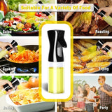 Oil Spray Bottle – 200ml / 300ml / 500ml Olive Oil Dispenser for Cooking, BBQ & Baking