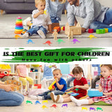 50PCS Jumping Frog Toys – Colorful Bounce Frogs for Kids, Stress Relief & Party Games